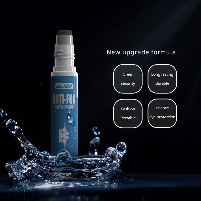 10 ml festes Antibeschlagmittel für Schwimmbrillen, Glaslinsen, Tauchreinigerlösung, Linsen, langfristiges Entnebeln, verhindert Beschlagen