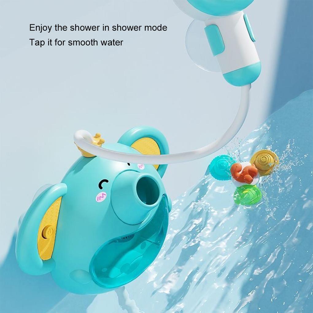 Childrens Shower Toy Electric Elephant Shower With Bubble Mode And Showerhead Mode Shower Shower Toy