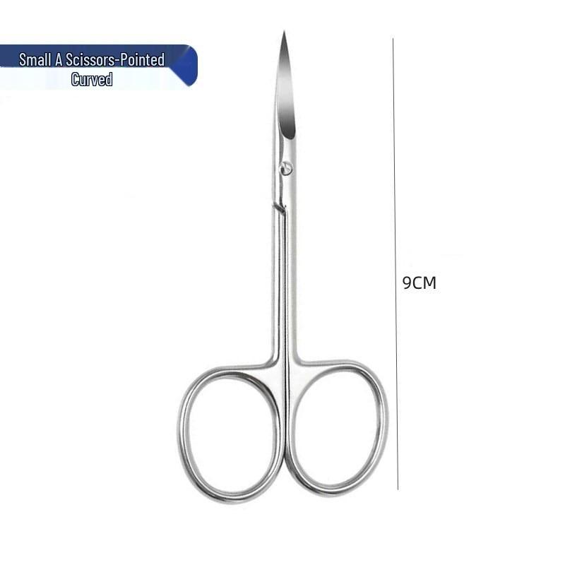 Stainless Steel Ophthalmology & Cosmetic Scissors: Thread, Bandage, Eyelid Patch, Non-Stitch Removal, Gauze