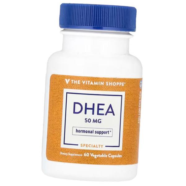 

Dehydroepiandrosterone, DHEA 50, The Vitamin Shoppe (72659001) 60vcaps