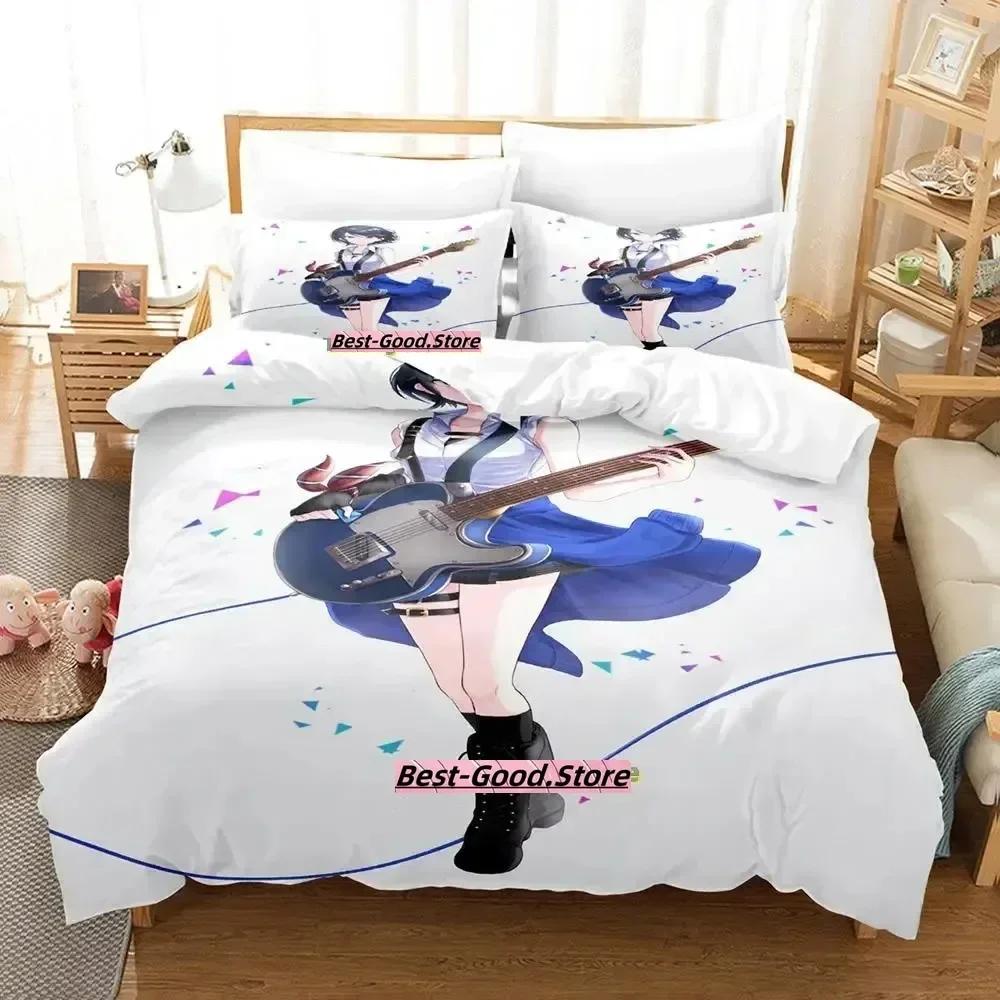 

Kawaii Ichika Hoshino Bedding Set Duvet Cover Sheet Printed Bed Set Pillowcase Bed Full Queen King Size Comforter Bedroom 135x200cm