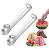 2Pcs Creative Ice Cream Scoop Portable Fruit Ball Spoon Ice Cream Ball Digger  Kitchen Supplies