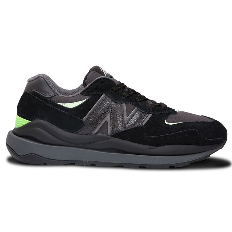 New Balance 57/40 Wonderland Pack - Black Green Glow Unisex Sneakers M5740GHC