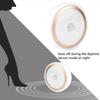 Energy Saving Motion Sensor LED Night Light 6 LED Battery Operated Night Light ABS Wireless Induction Lamp Indoor Lighting
