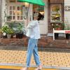 Johnature French Puff Sleeve Top Women Summer Loose White Shirt Korean Casual Lace Lace Doll Shirts