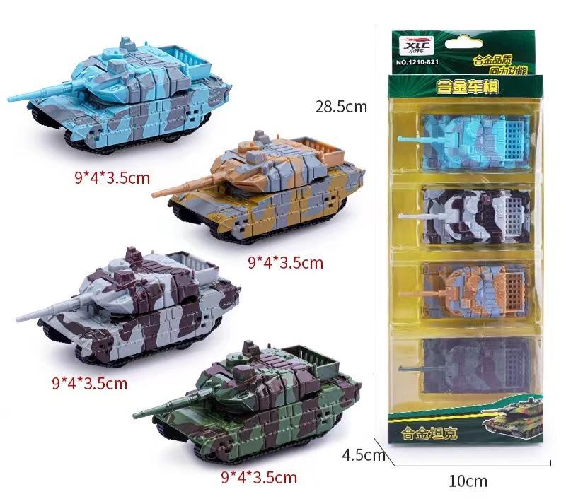 4Pcs Set Todder Car Toy Multi-Style Police School Bus Taxiing Alloy Mini Car Model Kids Pocket Small Durable Car kid gifts
