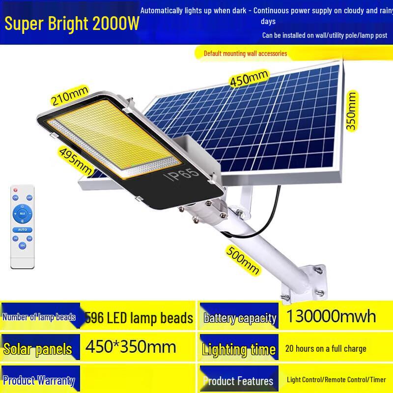 

Jundingying Solar Super Bright Waterproof Wall Light