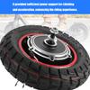 10Inch 48V Rear Wheel Motor Replacement With Sturdy Tire Quiet Operations Easy Setups for Electric Scooter Upgrades