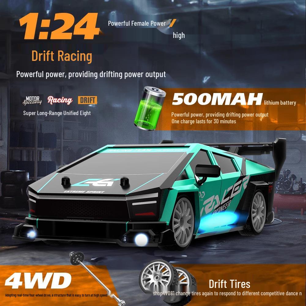 High-Speed RC Drift Car: GTR Competition 4WD Mustang