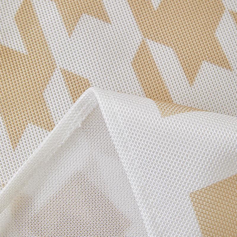 Houndstooth Sofa Cover Cloth Summer Ice Silk Summer Mat Sofa Towel Simple Modern Cool Feeling Leather Sofa Cover Full Cover Blanket 