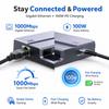 Type C 7in1 Hub M.2 SSD Dock Stand for Steam Deck Nintendo Switch 4K60Hz Gigabit LAN 100W PD Charging Docking Station