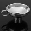 Wide Mouth Can for Oil Wine, Stainless Steel Wide Mouth Canning Funnel Hopper Filter, Kitchen Cooking Tools