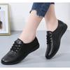 2cm Spring Student Small White Shoes Women's Casual Round Head Flat Bottom Plus Size Ladies Shoe