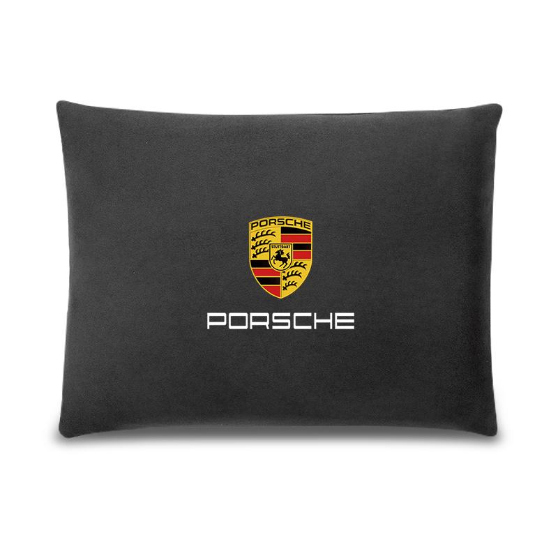 High Quality Car Neck Headrest Support Seat Soft Pillow For Porsche 911 718 Taycan Panamera Cayenne Macan Boxster Cayman Pajun