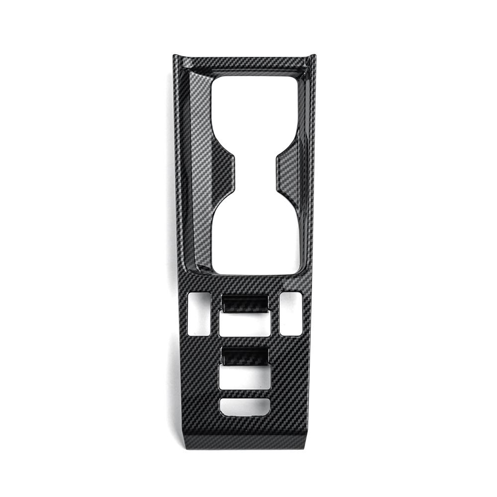 

For Hyundai IONIQ 6 2026-2026 Car Turning Carbon Fiber Central Control Cup Holder Panel Cover Interior Accessories LHD