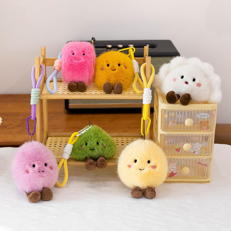 Zongzi Cute Dumplings Rice Dumpling Steamed Rolls Pastry Plush Pendant Toy