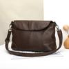 Genuine Leather Shoulder Bag, Cowhide, High-end, Trendy, Practical, Simple Crossbody Bag