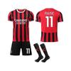 2024-2025 AC Milan Home Kids' Adult Football Jersey with Socks No.11 PULISIC 26