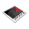 3D Metal R Roush Sticker Rear Trunk Decals Badge Emblem Auto Accessories