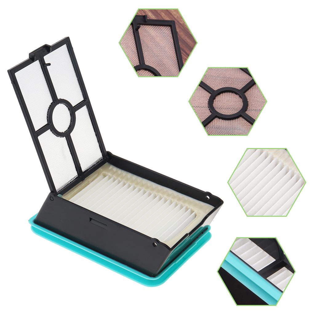 3831 Replacement Brushes and Filter for Hard Floor Expert Vacuum 3831 HF2 3845 3847 3848, Fit For Bissell Crosswave Replacement Parts