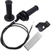 7/8" Throttle Accelerator Handle Grips: Compatible With 50Cc, 80Cc, 90Cc, 110Cc 125Cc 140Cc 150Cc 200Cc Dirt Bike, Mini Bike Throttle Assembly