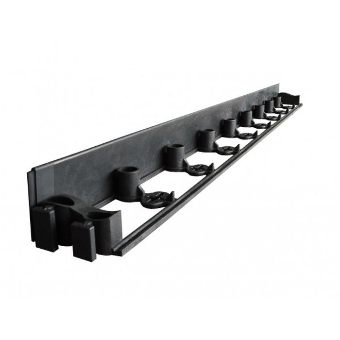 Bordure de Jardin Plastique 6cm x 1m - ICH-ZAPFE.DE - Noir - Bordure de Jardin - Plastique