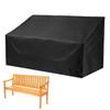 Outdoor Garden Bench Cover Waterproof Chair Cover Windproof Oxford Fabric For Outdoor Furniture Protection