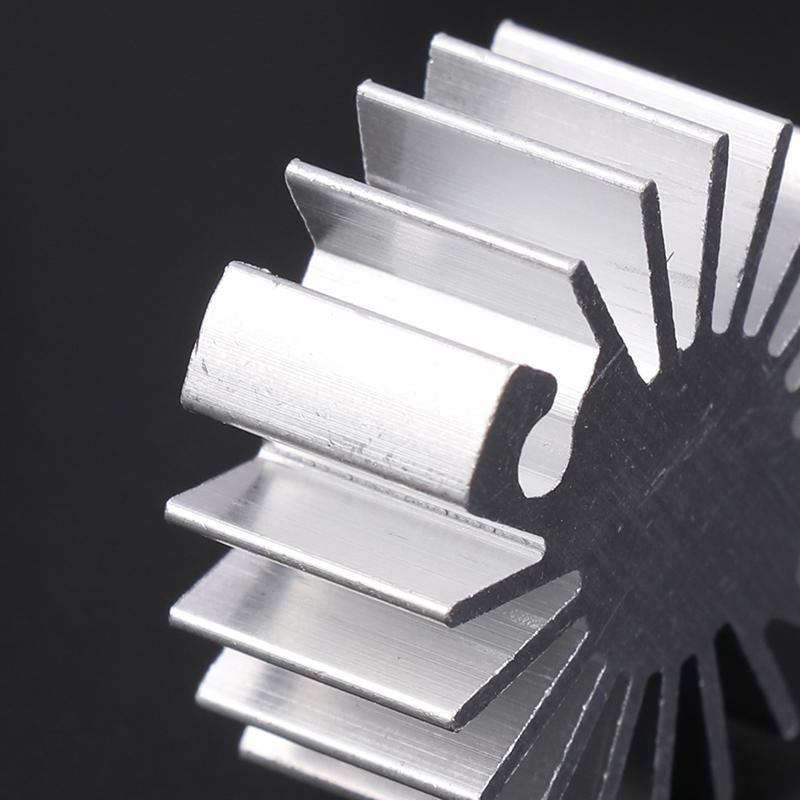 23mmx10mm LED Of Enkele Chip Koellichaam Radiator Aluminium 1W Koellichaam Radiator Voor Huishoudelijke Lamp Radiator Vervangbaar