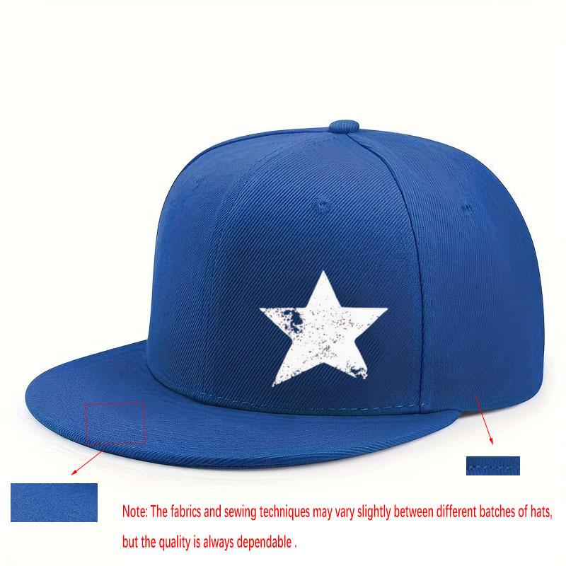 Unisex Light Panel Adjustable Peaked Cap Versatile Casual Flat Brim Hat
