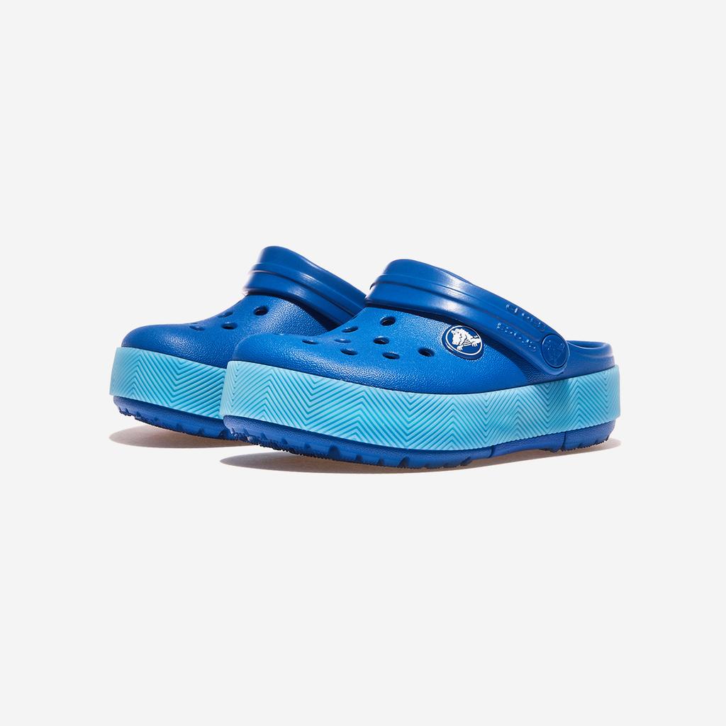 [Crocs] Croc Band Chevron Light Clog Toddler, CRS210466, 1010104330, Popular Korean Shoes