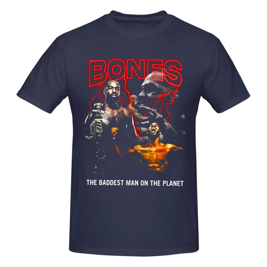 Jon Jones Bones Trendige T-Shirts Grafik Y2k Geschenke Rundhals Unisex Wounisex T-Shirt Kleidung