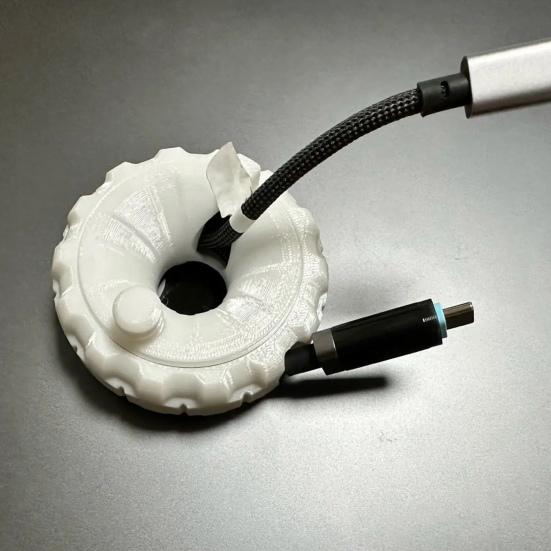 Halka Şeklinde Kablo Düzenleyici Kulaklık ve Şarj Kablosu Sarıcı Taşınabilir Kablo Yönetimi Ev Ofis Seyahat İçin