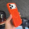 Applicable to iPhone17PRO mobile phone case large hole honeycomb heat dissipation mesh case magnetic wireless charging Apple 16 hard sheath