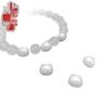 Sterling Silver 999 Anime Chiikawa Jii Hachi 3D Character Beads Bracelet Cord DIY