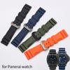 6 Farben 24MM Silikon-Uhrenarmband für Panerai Diesel Fossil Tauchen Ersatz-Armbänder PAM1596/441 Herren Sportuhr Armband