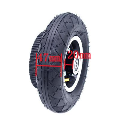 200X50 Wheels With Drive Gear 8X2" Wheel for 8-inch Electric Skateboard with Gear, Power Pulley, Inflatable Wheel Aluminum Alloy