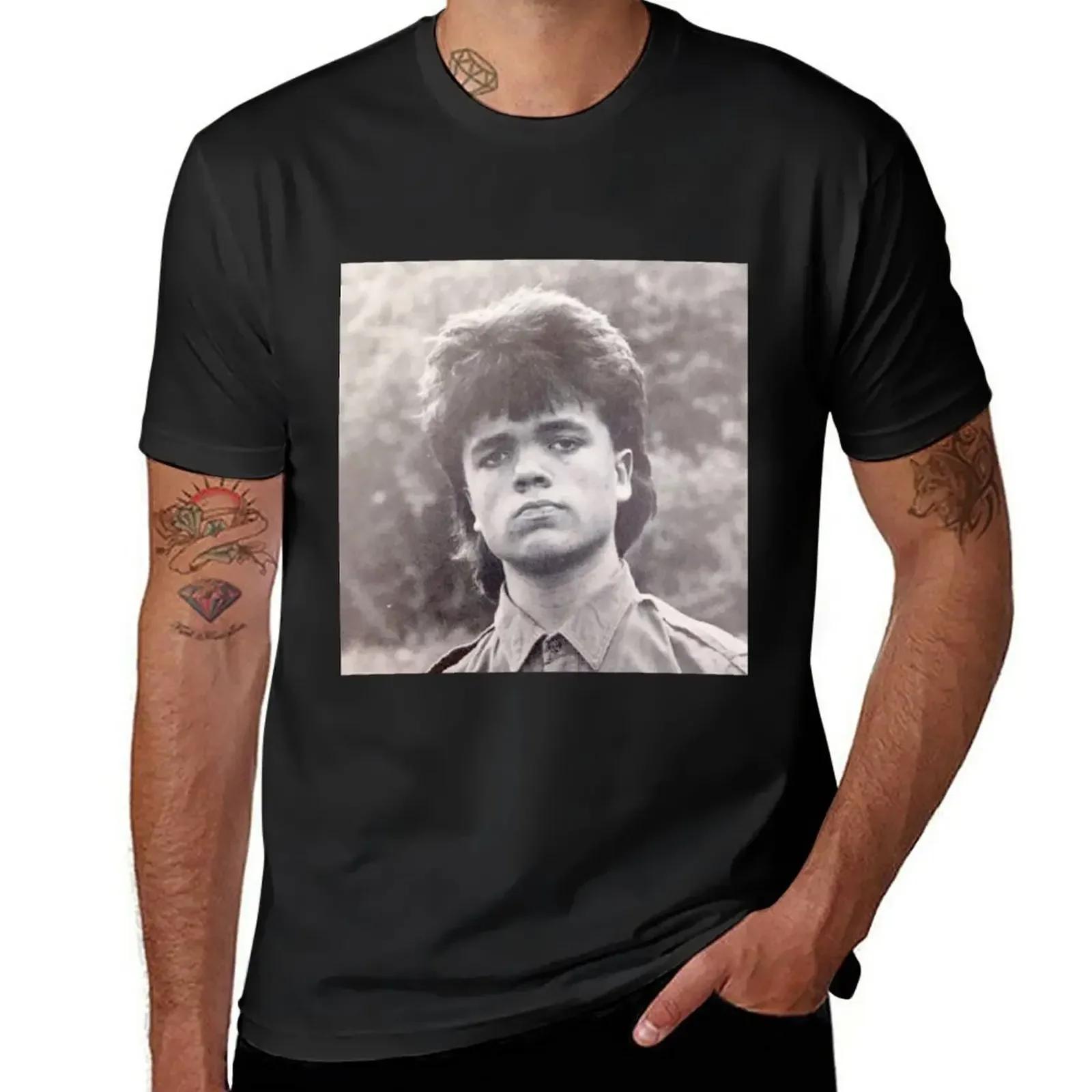Peter Dinklage - High School T-Shirt anime Blouse Short sleeve tee big and tall t shirts for men M