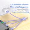3 In 1 USB Type C Cable for iPhone 13 12 11 XS X XR 3in1 2in1 USB Cable Charger Micro USB Type C Cord for Xiaomi Redmi