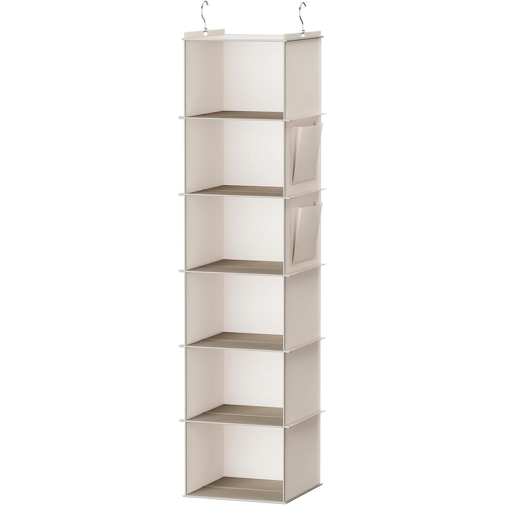 Hanging Storage Bag Non-Woven Underwear Clothes Multi-Layer Storage Bag Wardrobe Durable And Washable Hanging Storage Bag