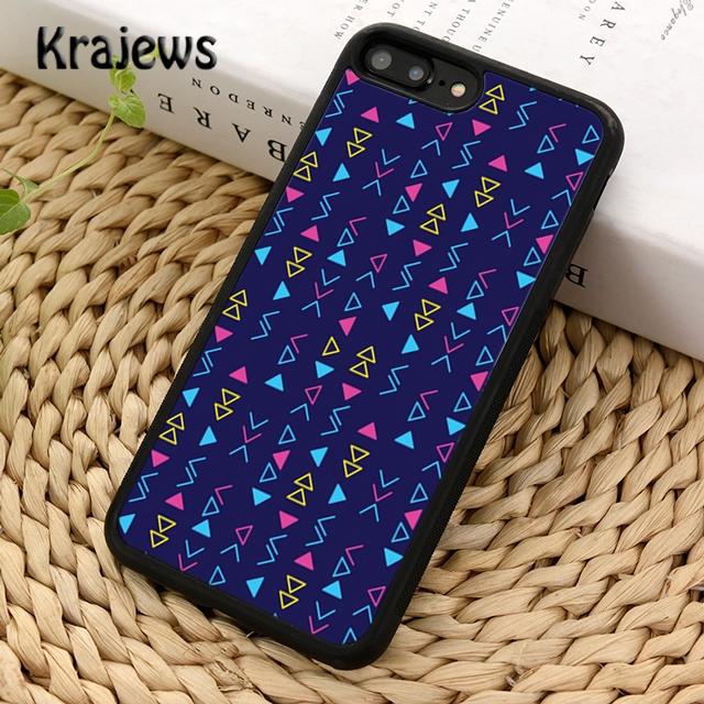 Krajews Memphis Motivo Astratto Custodia Morbida per Telefono Cover Per iPhone 14 5 6s 7 8 plus X XR XS 11 12 13 pro max Samsung S21 S22ultra