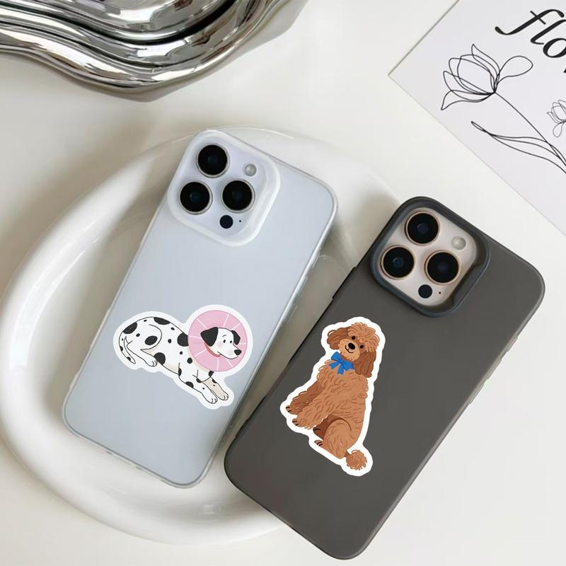 56pcs Hand-Drawn Beloved Dog Stickers, Dog Companion Themed Stickers, Journal Stickers, Doodle Stickers, Suitable for Scrapbooks
