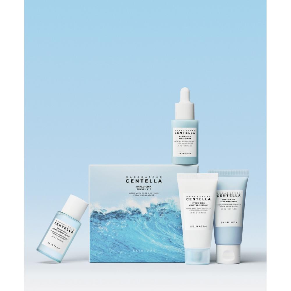 

Skin1004 Мадагаскарська Центелла Hyalu Sika Дорожній набір 4 типи HYALUSICA TRAVEL KIT (4 TYPES)