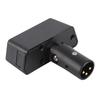 Electric Wheelchair Light 3 Pin XLR Head USB Charging Adjustable Angle LED Power Wheelchair Lighting Controller