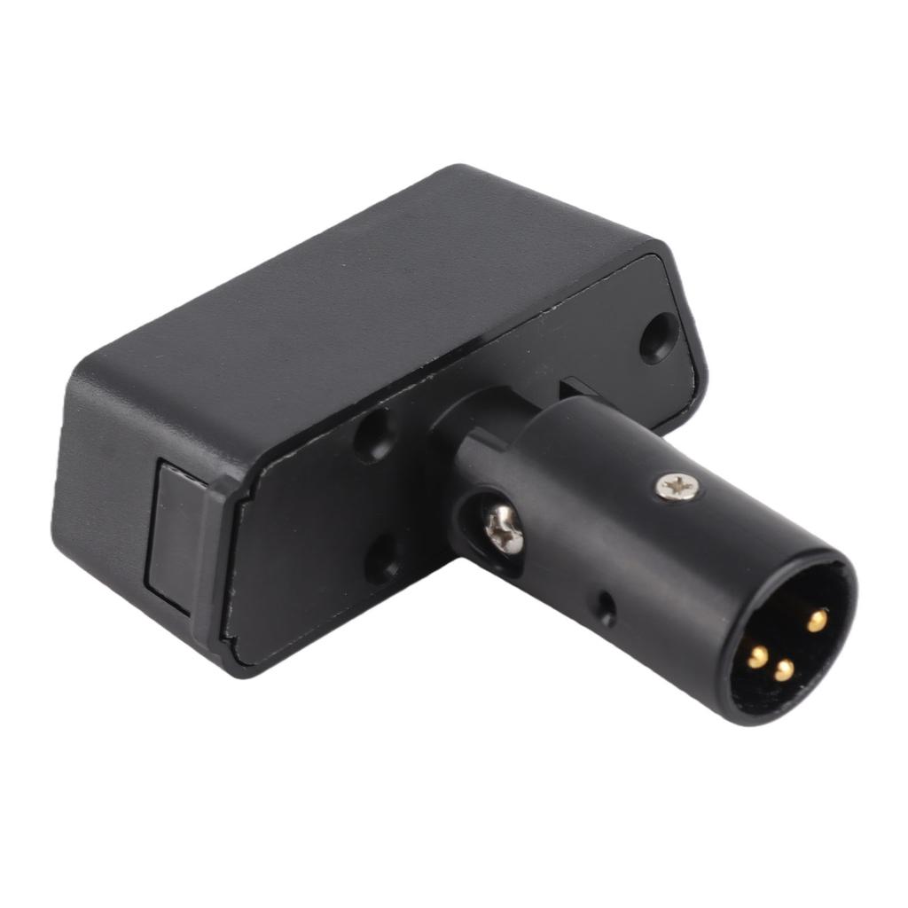 Electric Wheelchair Light 3 Pin XLR Head USB Charging Adjustable Angle LED Power Wheelchair Lighting Controller