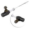 M10x1.25mm Hydraulische Kupplung Master Zylinder Brems Pumpe Schwarz für Motorrad ATV Dirt Bike