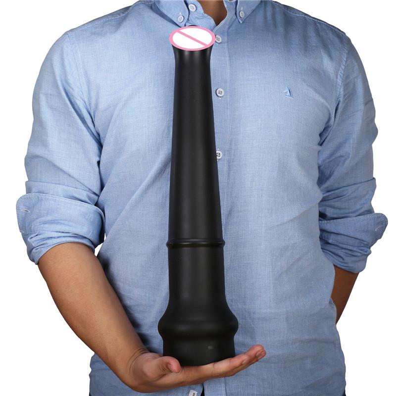 Dlouhý anální kolík 43CM Koňský penis SM Rozšíření análního otvoru Produkt na zadek Pro muže Ženy Masturbační pomůcka Dospělý dilatátor Sexuální hračky