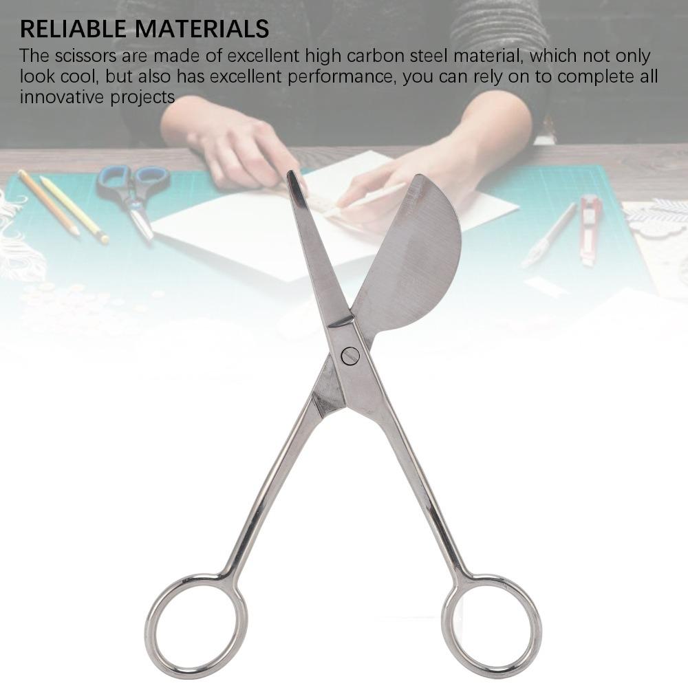 

6 Inch Applique Scissors Curved Offset Handle Tufting Scissors Duckbill Scissors Fabric Sewing