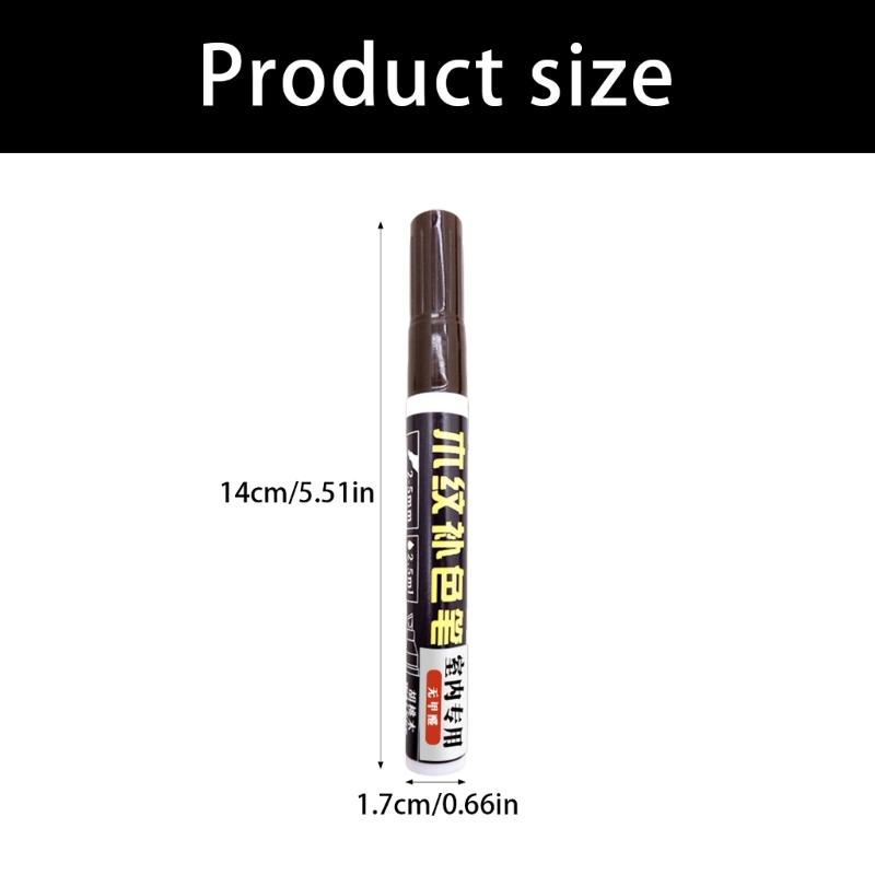 Furniture Repair Pen Wood Markers for Stains, Scratches, Wood Floors, Table and Desk, Wood Scratch Repair Restore Pen
