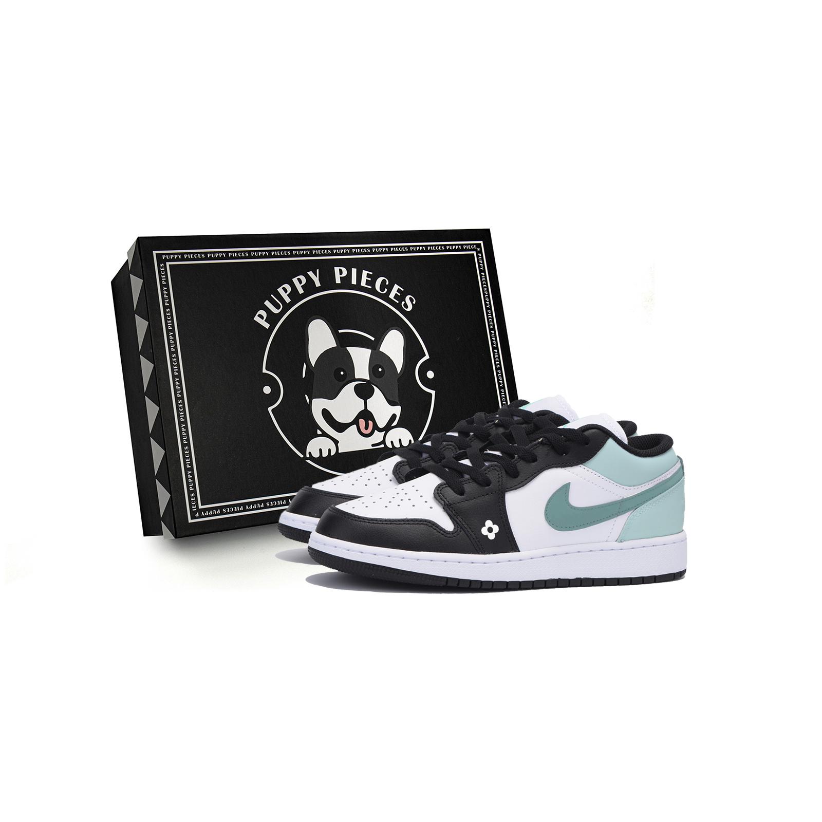 

Jordan Air Jordan 1 Low top Vintage Basketball Shoes Men s White 553558-131(Team85-AS-BOX) 44