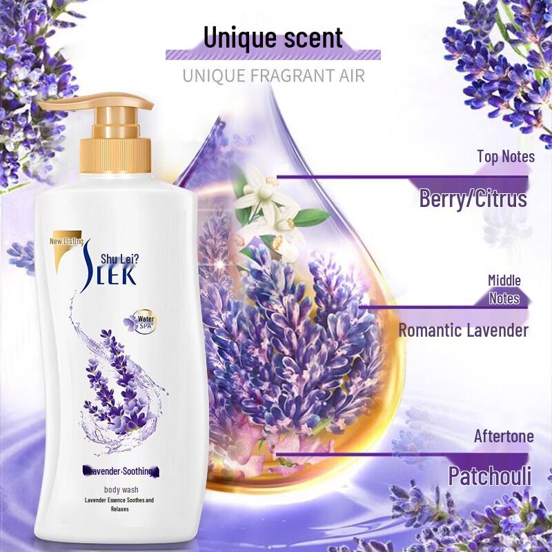 Slek Lavender Soothing Shower Gel
